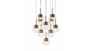 DEW CLUSTER PENDANT - 9 LIGHTS