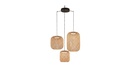 NANS PENDANT SPIDER CYLINDER 3 LIGHTS