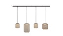 NANS PENDENT TRACK CYLINDER COMPO 4 LIGHTS [21+31+31.2] OUTDOOR