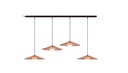 NANS PENDENT TRACK DISC COMPO 4 LIGHTS OUTDOOR