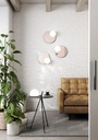 CIRC WALL ROUND MIRROR & LIGHT [3702]