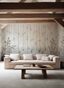 COSTWOLDS COLLECTION – MANOR GARDENS WINTER - MURAL