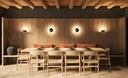 PUZZLE SINGLE ROUND WALL & CEILING LIGHT