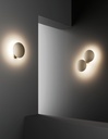 PUZZLE DOUBLE ROUND WALL & CEILING LIGHT