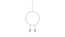 REVOLTA SINGLE PENDANT 2 LIGHTS 