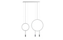 REVOLTA SUSPENSION 2 RINGS 3 LIGHTS – L:1105mm