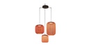 NANS PENDANT SPIDER CYLINDER 3 LIGHTS