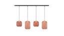 NANS PENDENT TRACK CYLINDER COMPO 4 LIGHTS [31+31.2] OUTDOOR