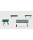 LUCE BEDSIDE TABLE with LEGS