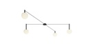 CIRC CEILING SPIDER LIGHT COMPO 4 ARMS 