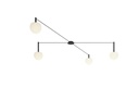 CIRC CEILING SPIDER LIGHT COMPO 4 ARMS 