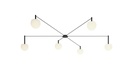 CIRC CEILING SPIDER LIGHT COMPO 6 ARMS 