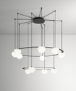 CIRC CHANDELIER LIGHT DOUBLE