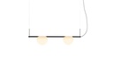 CIRC PENDANT LINEAR 2 LIGHTS 