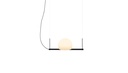 CIRC SINGLE PENDANT LINEAR LIGHT 