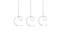LOOP LINEAR PENDANT 3 LIGHTS