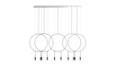REVOLTA SUSPENSION COMPO 5 RINGS - 10 LIGHTS