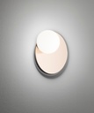 CIRC WALL ROUND MIRROR & LIGHT 30 cm